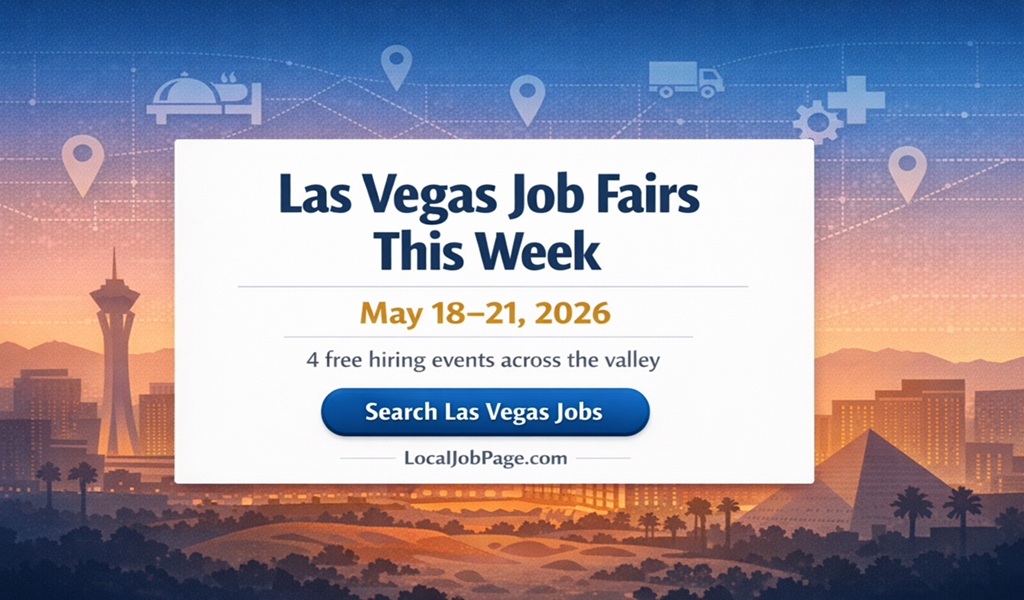 4 Las Vegas Job Fairs & Hiring Events Coming Up in May 2026